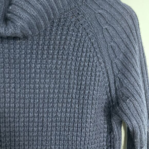 Uniqlo Women's Sz XS Long Sleeve Knit Pullover Turtleneck‎ Sweater Dress Black - Picture 6 of 10